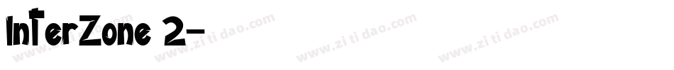 InterZone 2字体转换